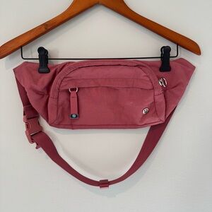 Lululemon Pink Belt Bag